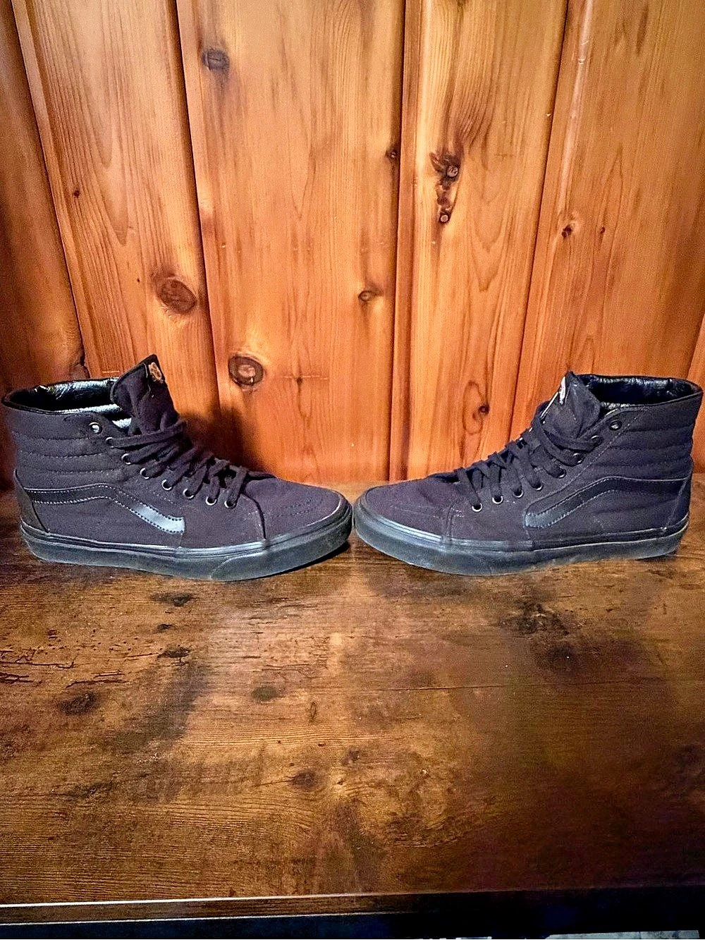 Vans Sk8-Hi Triple Black High-Top Sneakers
